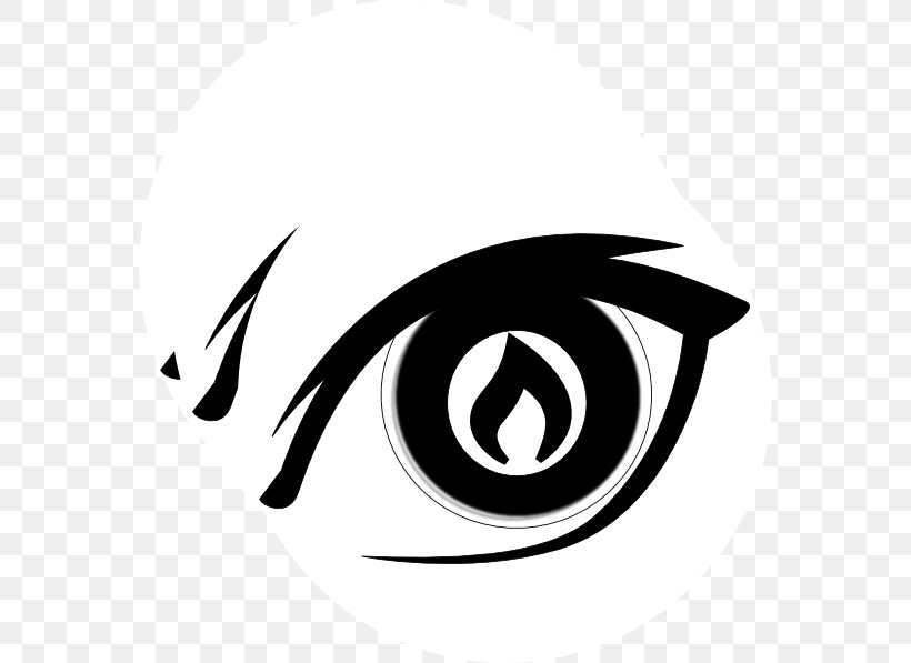 Eye Flame Clip Art, PNG, 570x597px, Eye, Black, Black And White, Brand, Color Download Free