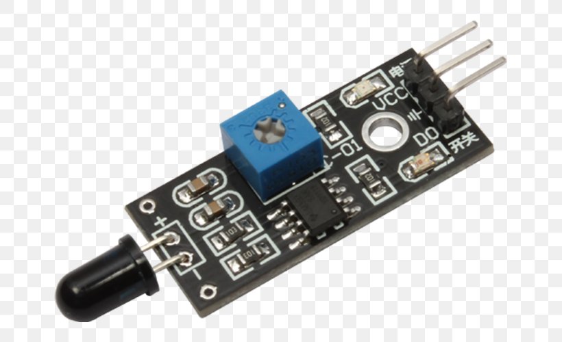 Microcontroller Flame Detector Sensor Infrared, PNG, 750x500px, Microcontroller, Arduino, Circuit Component, Data, Electronic Component Download Free