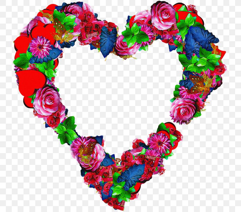 Rose, PNG, 739x720px, Heart, Fashion Accessory, Lei, Love, Pink Download Free