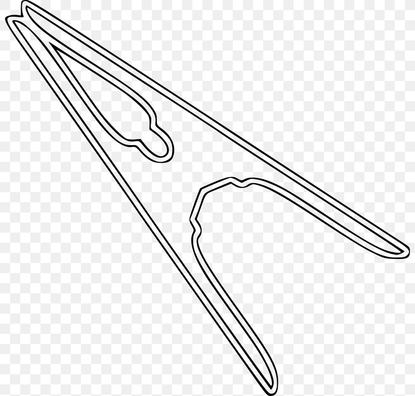 Clothespin Clip Art, PNG, 800x783px, Clothespin, Area, Auto Part, Black And White, Clothing Download Free