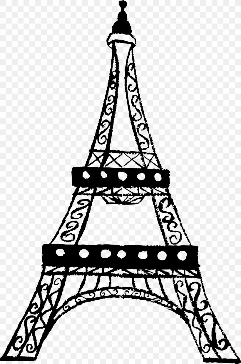 Eiffel Tower Drawing Clip Art, PNG, 1486x2242px, Eiffel Tower, Art, Black And White, Blog, Diagram Download Free