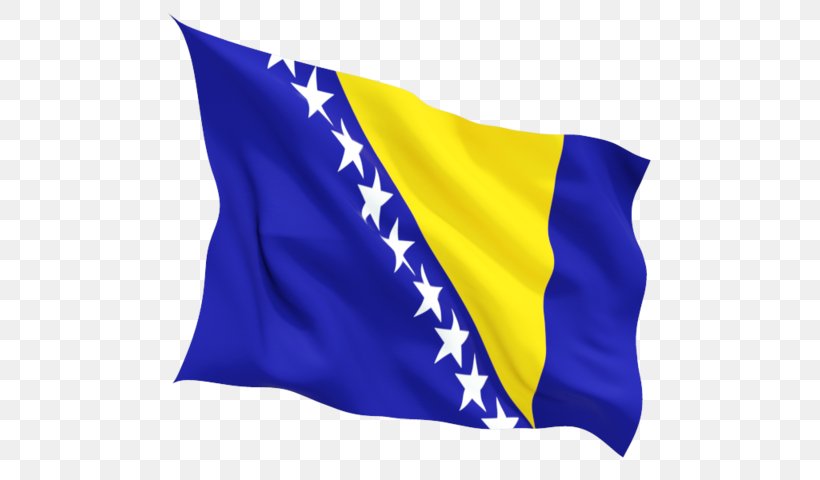 Flag Of Bosnia And Herzegovina Republic Of Bosnia And Herzegovina Sarajevo National Flag, PNG, 640x480px, Flag Of Bosnia And Herzegovina, Blue, Bosnia And Herzegovina, Can Stock Photo, Cobalt Blue Download Free