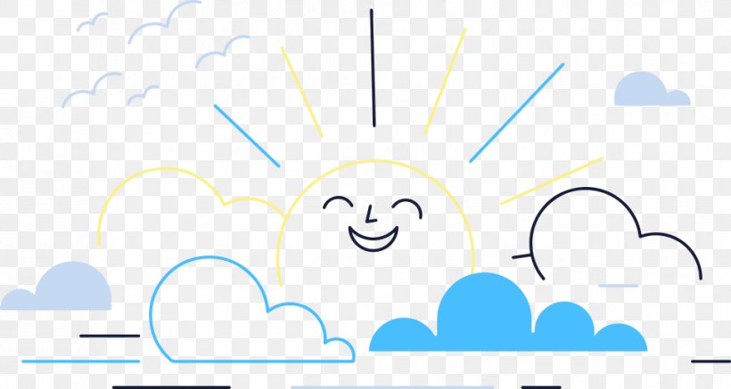 Sun Clouds Dayan, PNG, 967x516px, Logo, Area, Blue, Brand, Cartoon Download  Free