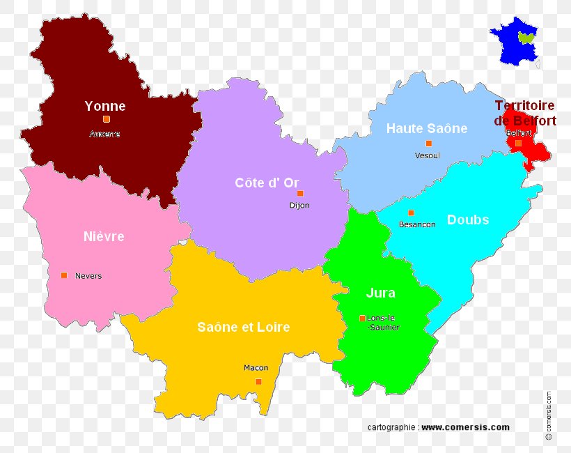 Besançon Nevers World Map Regions Of France, PNG, 800x650px, Nevers, Area, Burgundy, City, Departments Of France Download Free