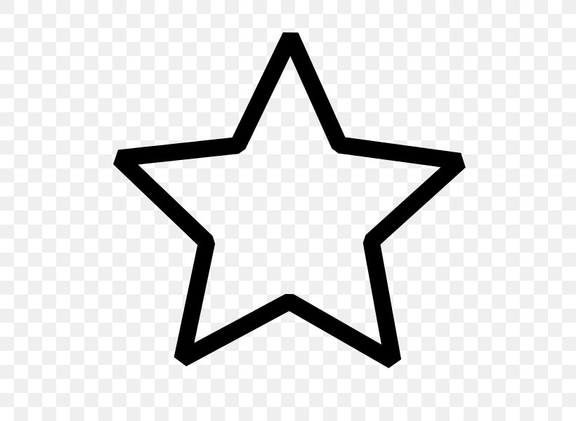 Star Clip Art, PNG, 600x600px, Star, Area, Black And White, Depositphotos, Symbol Download Free
