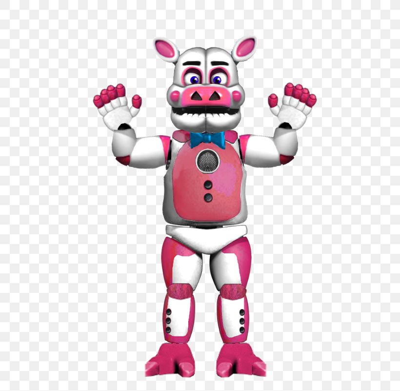 Five Nights At Freddy's: Sister Location Five Nights At Freddy's 2 Freddy Fazbear's Pizzeria Simulator Animatronics, PNG, 557x801px, Animatronics, Art, Body Art, Fictional Character, Figurine Download Free