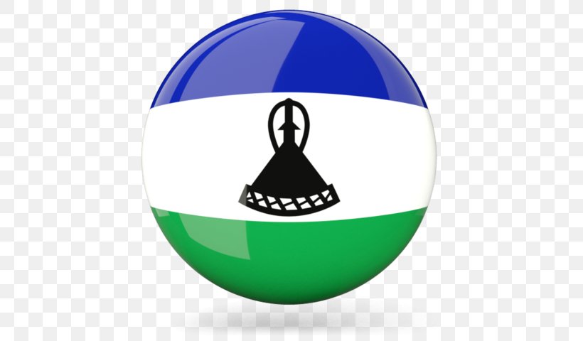 Flag Of Lesotho Vector Graphics Royalty-free National Flag, PNG, 640x480px, Lesotho, Ball, Flag, Flag Of Lesotho, Games Download Free
