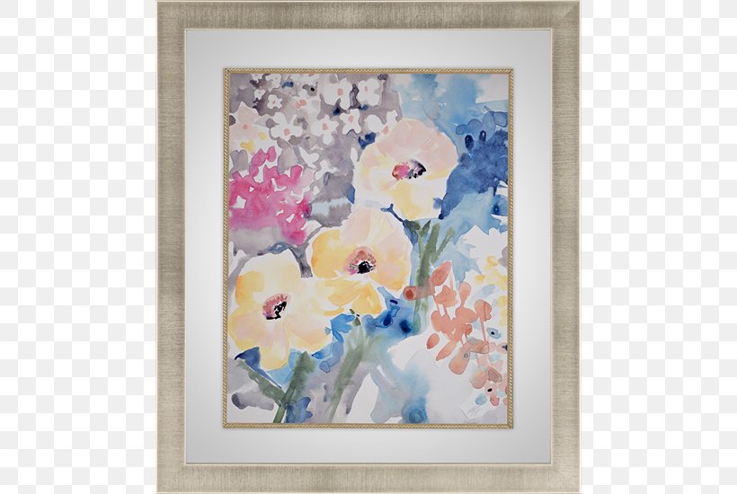 Floral Design Watercolor Painting Visual Arts Work Of Art, PNG, 550x550px, Floral Design, Acrylic Paint, Art, Art Museum, Artwork Download Free