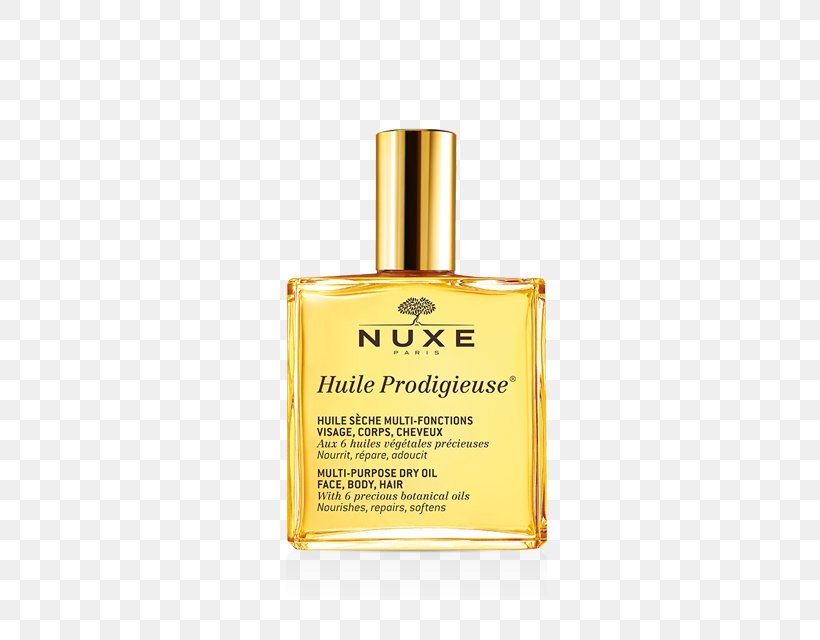 Perfume Nuxe Huile Prodigieuse Multi-Purpose Dry Oil Olympique Lyonnais Woman, PNG, 426x640px, Perfume, Aerosol Spray, Drug, Milliliter, Oil Download Free