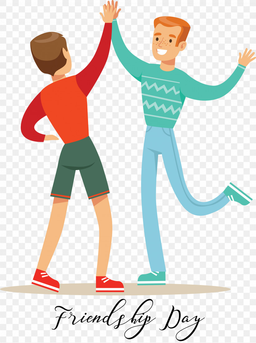Friendship Day, PNG, 2233x3000px, Friendship Day, Cartoon, Friendship, High Five, International Friendship Day Download Free