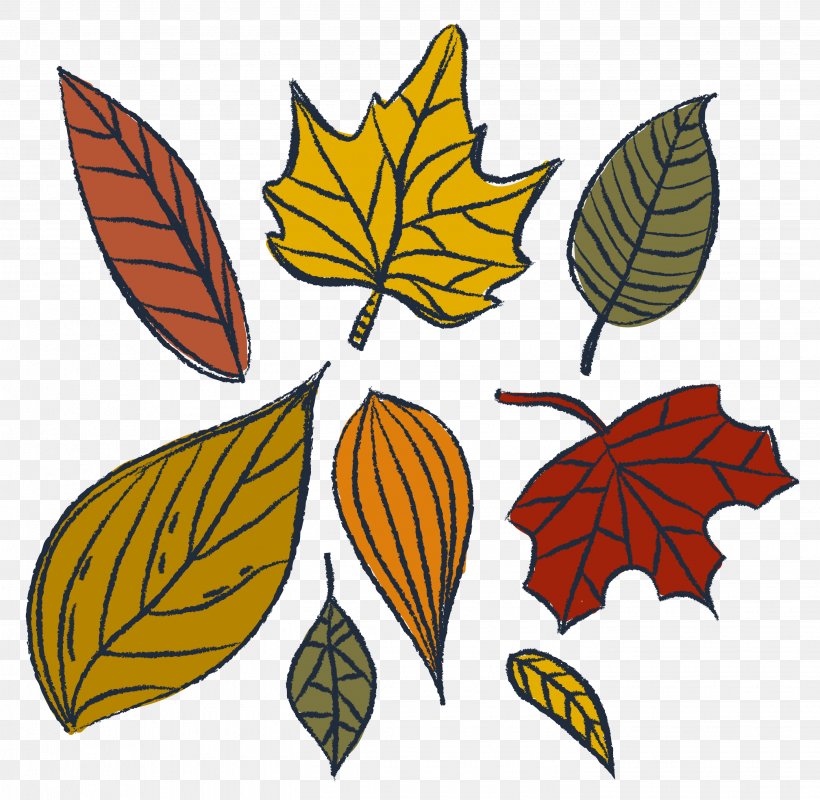 Leaf Watercolor Painting Drawing, PNG, 2837x2768px, Leaf, Autumn, Color, Deciduous, Designer Download Free