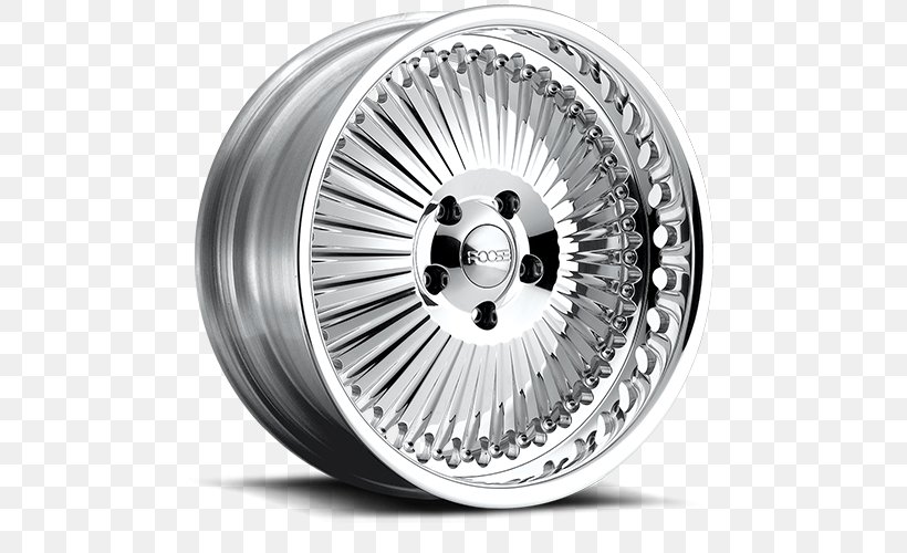 Alloy Wheel Car Rim Custom Wheel, PNG, 500x500px, Alloy Wheel, Automotive Wheel System, Black And White, Car, Chip Foose Download Free