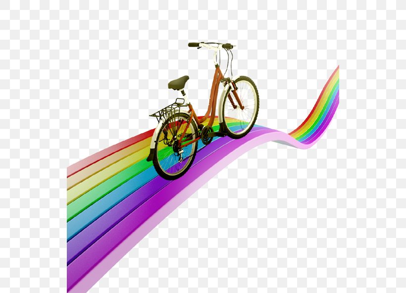 Bicycle Frame Cycling Rainbow, PNG, 550x591px, Bicycle Frame, Bicycle, Bicycle Accessory, Bicycle Part, Bicycle Touring Download Free