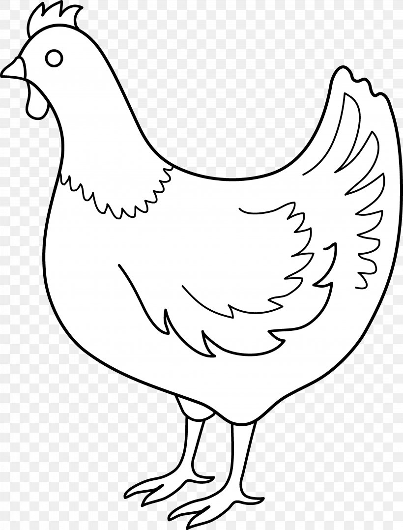 How to Draw a Chicken - Really Easy Drawing Tutorial