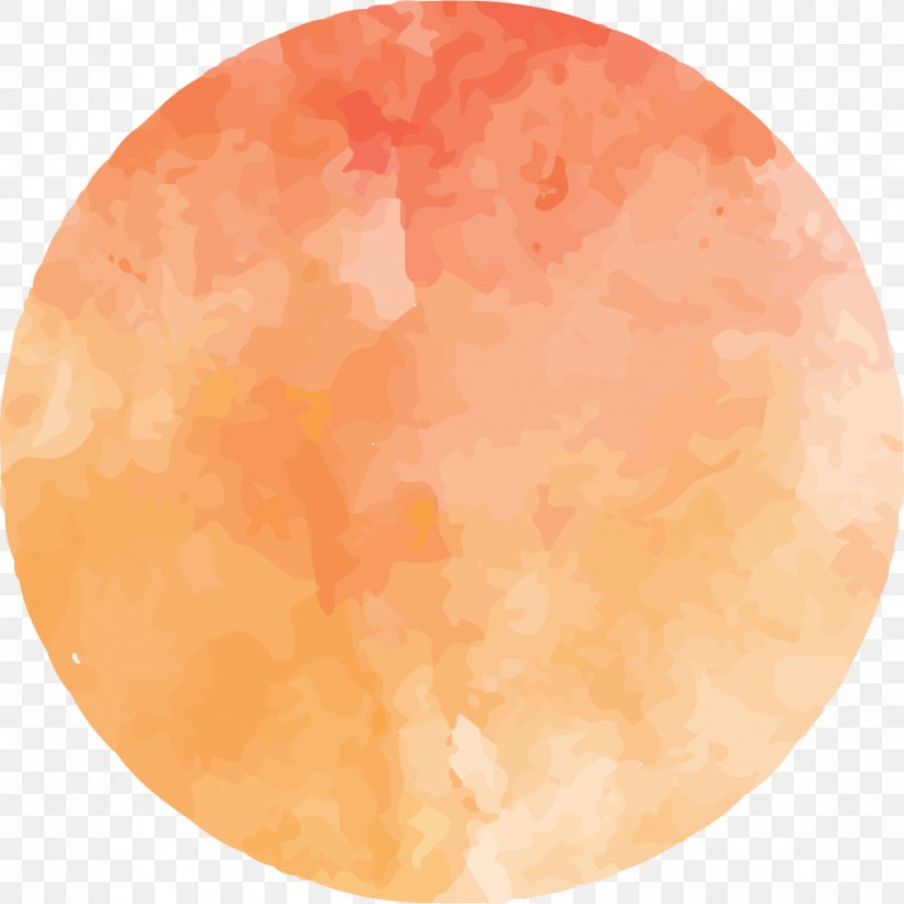 Circle Watercolor Painting Ink Download, PNG, 1007x1007px, Watercolor Painting, Abstraction, Ink, Mu1ef9 Thuu1eadt, Orange Download Free