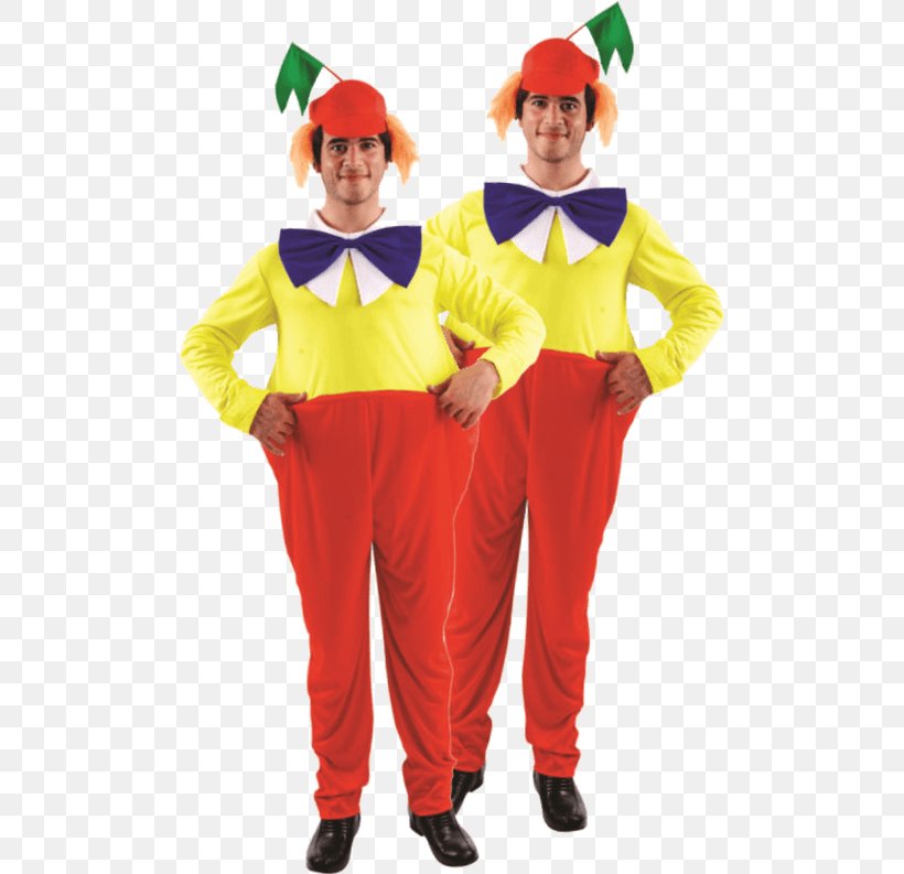 Costume Tweedledum Tweedle Dum Clothing Tweedle Dee, PNG, 500x793px, Costume, Adult, Character, Clothing, Clown Download Free