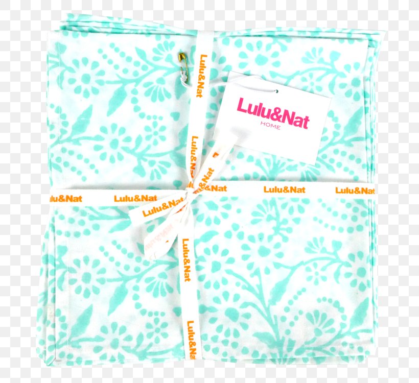 Cloth Napkins Turquoise Tablecloth Teal, PNG, 750x750px, Cloth Napkins, Aqua, Area, Cotton, Embroidery Download Free