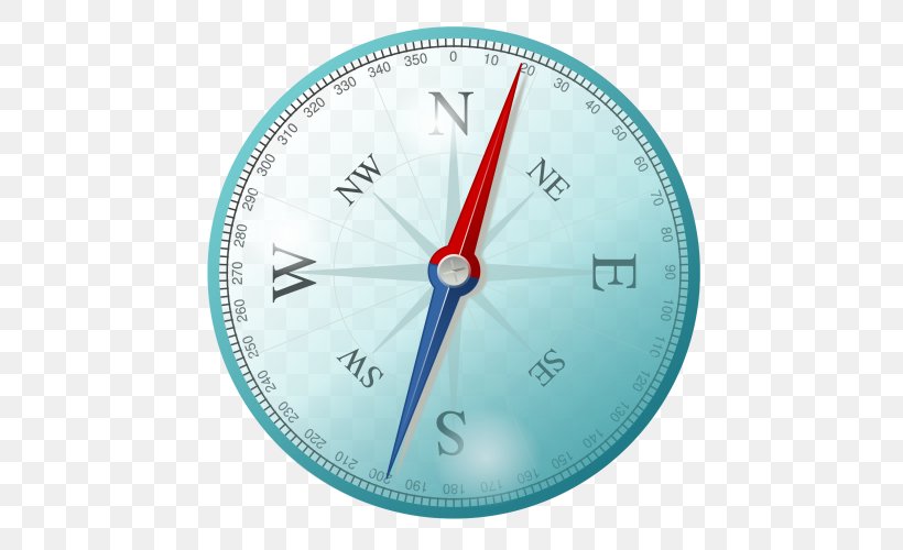 North Points Of The Compass Cardinal Direction West, PNG, 500x500px, North, Cardinal Direction, Clock, Compass, Compass Rose Download Free