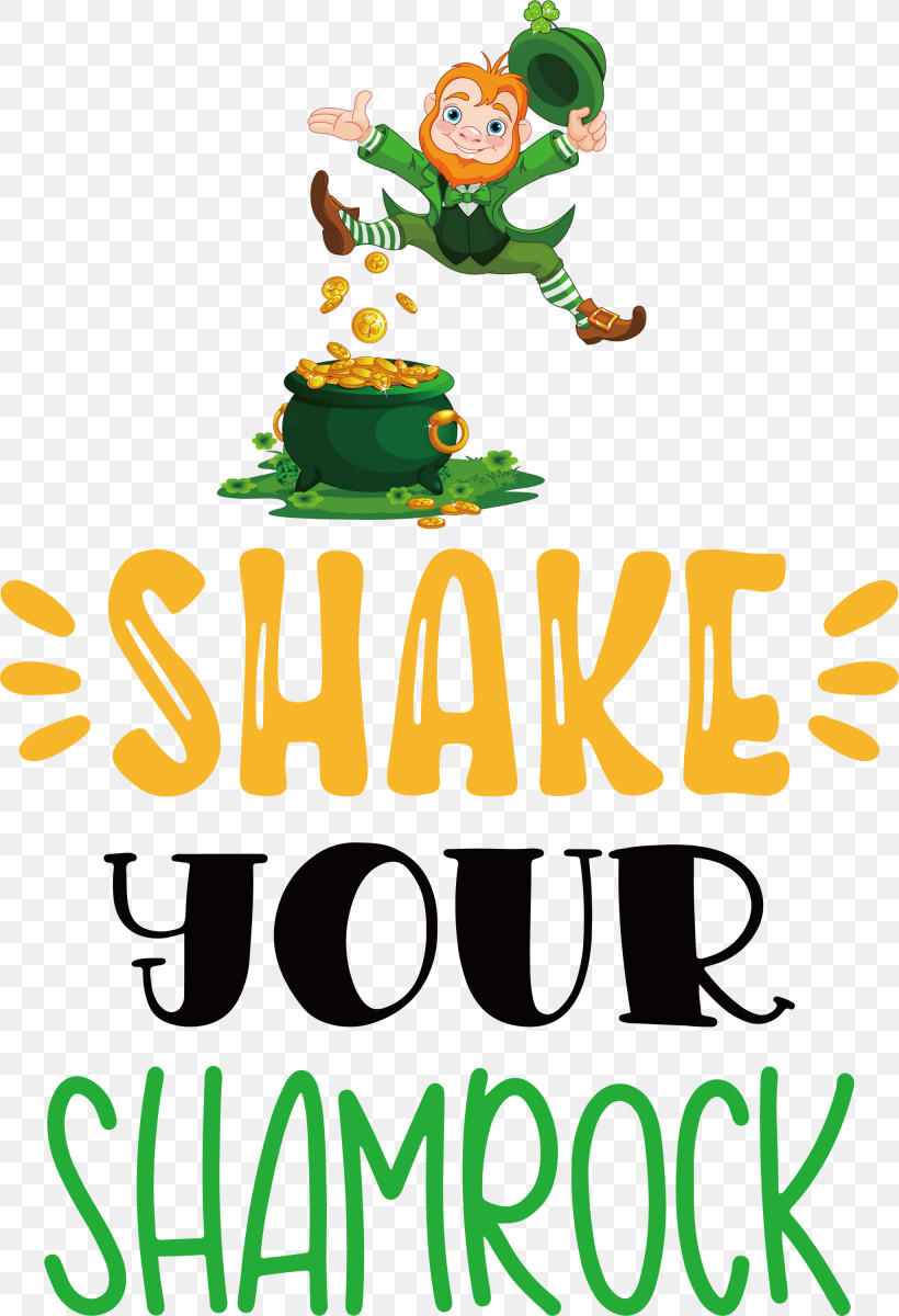 Shake Your Shamrock St Patricks Day Saint Patrick, PNG, 2050x3000px, St Patricks Day, Behavior, Happiness, Leaf, Line Download Free