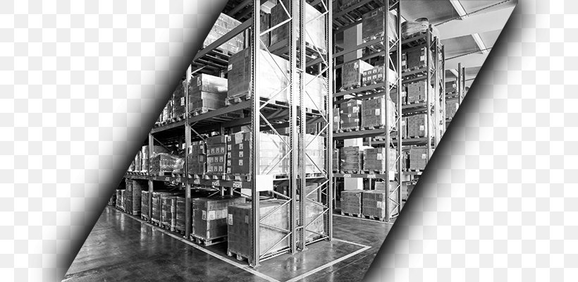 Warehouse Management System Logistics Pallet Racking Business, PNG, 773x400px, Warehouse, Black And White, Building, Business, Dhl Express Download Free