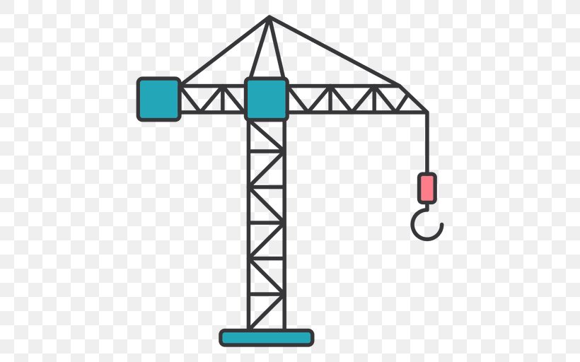 Crane Clip Art, PNG, 512x512px, Crane, Architectural Engineering, Area, Drawing, Point Download Free