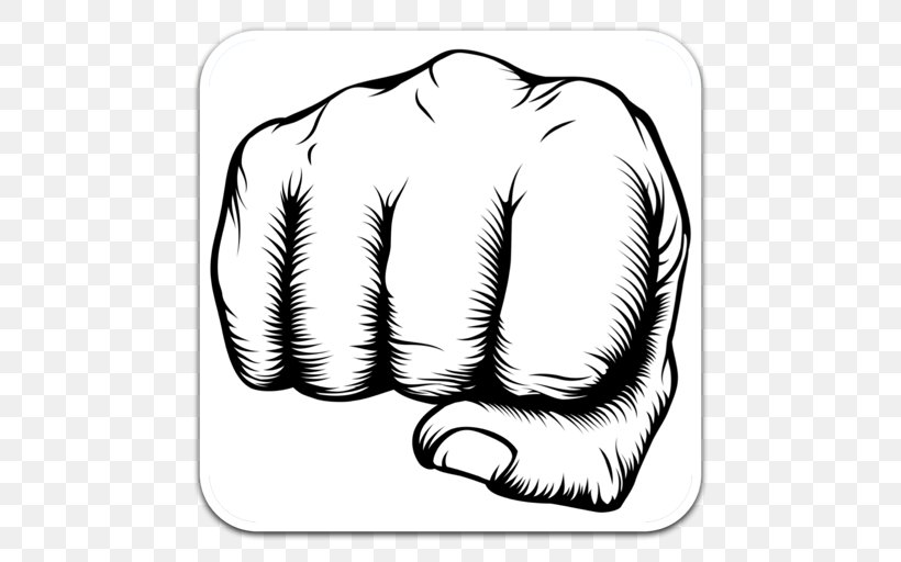 Fist Bump Clip Art, PNG, 512x512px, Fist, Black And White, Carnivoran, Claw, Drawing Download Free