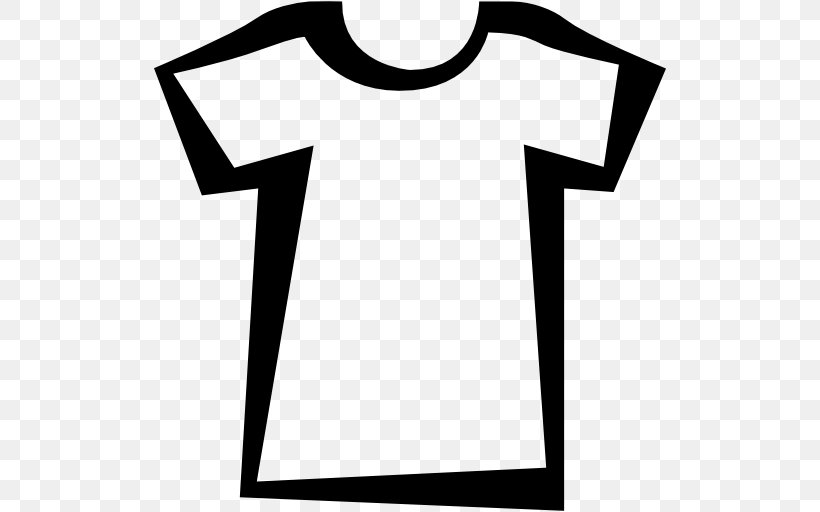 T-shirt Clothing Clip Art, PNG, 512x512px, Tshirt, Area, Artwork, Black, Black And White Download Free