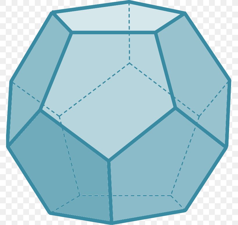 Dodecahedron Symmetry Platonic Solid Solid Geometry Tetrahedron, PNG, 778x775px, Dodecahedron, Aqua, Area, Ball, Blue Download Free