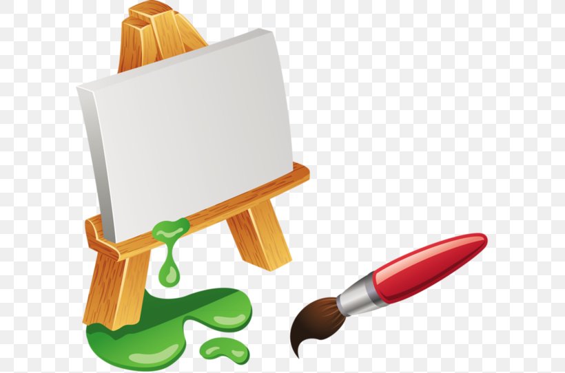 Easel Painting Paintbrush, PNG, 600x542px, Easel, Art, Brush, Canvas, Cartoonist Download Free