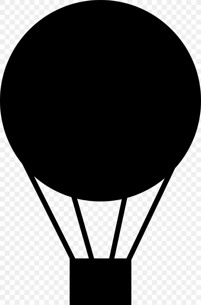 Hot Air Balloon Clip Art, PNG, 1057x1600px, Hot Air Balloon, Balloon, Black, Black And White, Cartoon Download Free