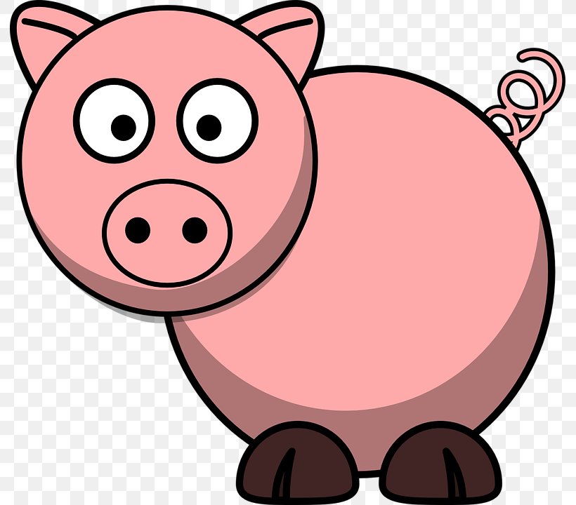 Pig Desktop Wallpaper Clip Art, PNG, 791x720px, Pig, Artwork, Nose, Pink, Smile Download Free