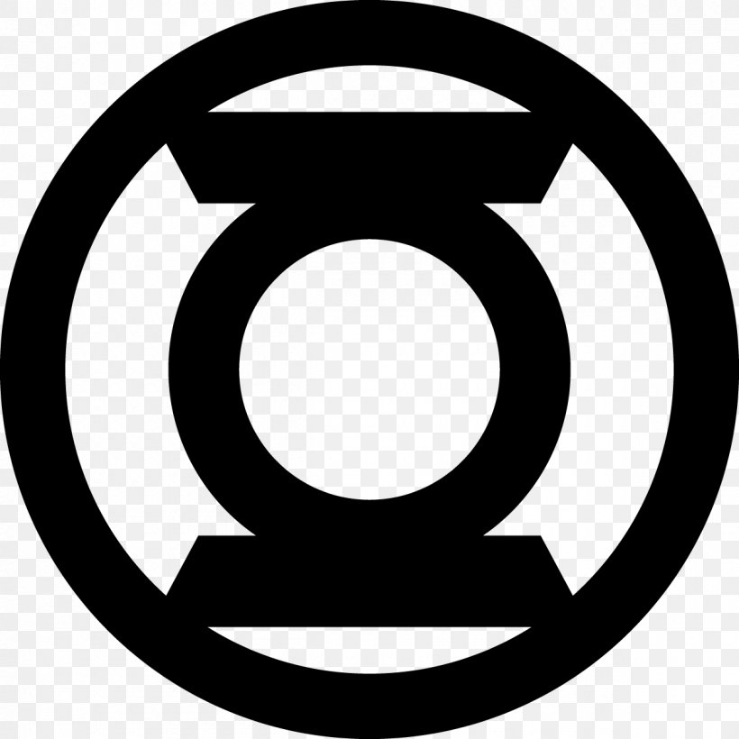 Green Lantern Corps Hal Jordan Logo Superhero, PNG, 1200x1200px, Green Lantern, Alan Scott, Area, Black And White, Blue Lantern Corps Download Free
