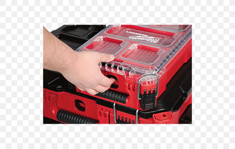 Milwaukee 22 In. Packout Modular Tool Box Storage System Milwaukee Electric Tool Corporation Milwaukee Packout Organizer 48-22, PNG, 520x520px, Milwaukee Electric Tool Corporation, Amazoncom, Auto Part, Automotive Exterior, Bumper Download Free