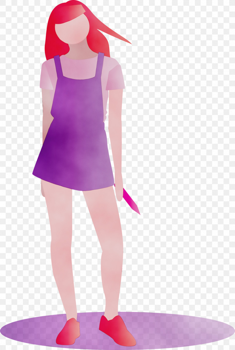 Pink Costume Magenta, PNG, 2021x3000px, Fashion Girl, Costume, Magenta, Paint, Pink Download Free