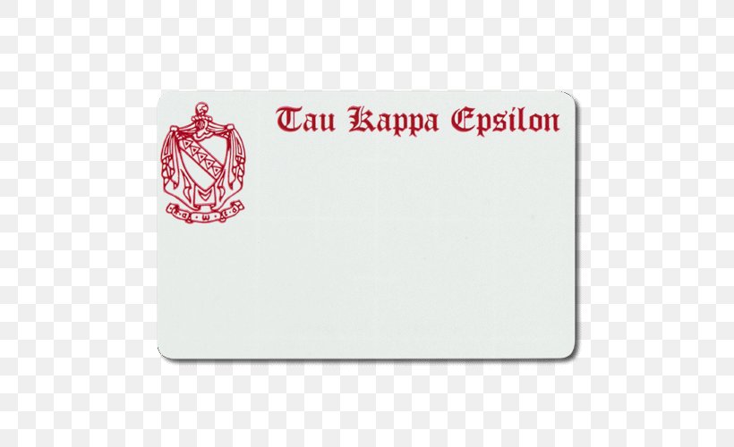 Rectangle Crest Tau Kappa Epsilon Font, PNG, 500x500px, Rectangle, Crest, Red, Tau Kappa Epsilon Download Free