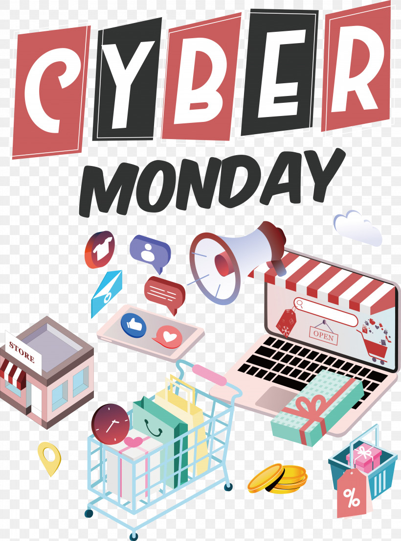 Cyber Monday, PNG, 4488x6048px, Cyber Monday, Discount, Sales, Special Offer Download Free