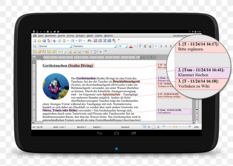 TextMaker SoftMaker Word Processor Tablet Computers Computer Software, PNG, 900x643px, Textmaker, Adobe Indesign, Android, Brand, Communication Download Free