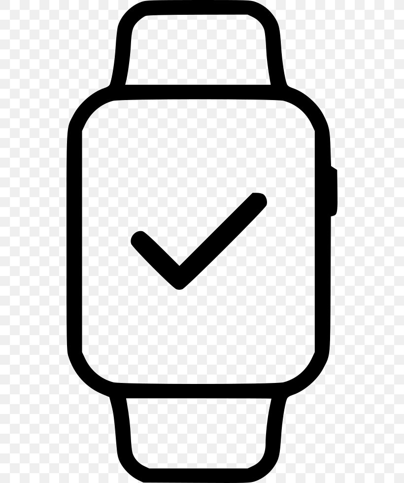 Vector Graphics Smartwatch Illustration Royalty-free, PNG, 552x980px, Smartwatch, Apple Watch, Black And White, Monochrome Photography, Royaltyfree Download Free