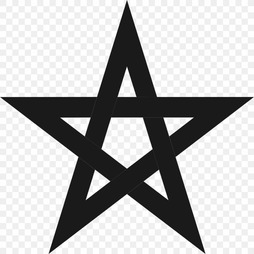 Flag Of Morocco Five-pointed Star Hexagram, PNG, 1024x1024px, Morocco, Black, Black And White, Brand, Color Download Free