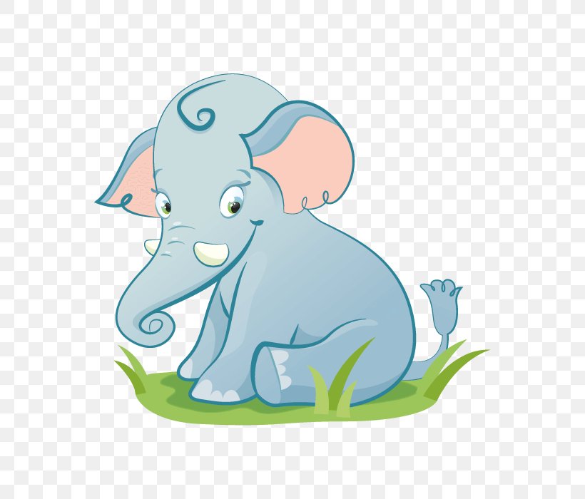 Indian Elephant African Elephant Letter Sticker Clip Art, PNG, 700x700px, Indian Elephant, Adhesive, African Elephant, Animal, Carnivoran Download Free
