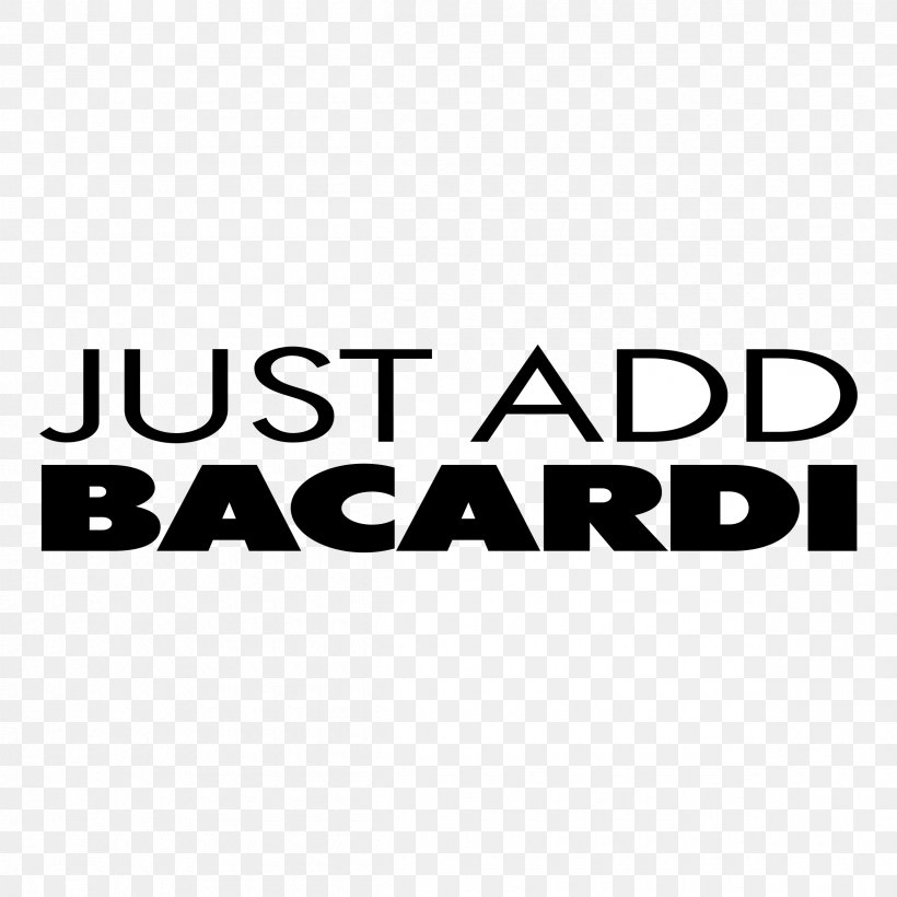 Logo Brand Font Product Line, PNG, 2400x2400px, Logo, Area, Bacardi, Black, Black And White Download Free