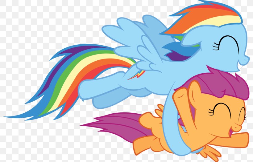 Pony Rainbow Dash Scootaloo Image Illustration, PNG, 800x526px, Pony, Animated Cartoon, Art, Artist, Cartoon Download Free