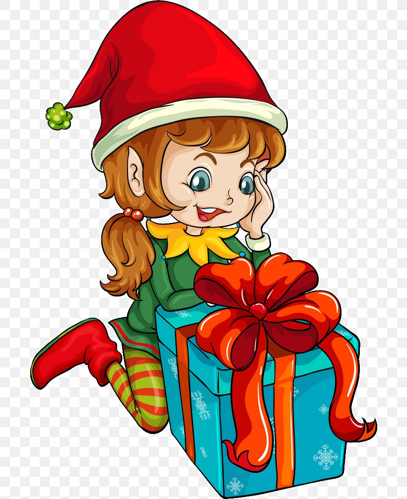 Santa Claus Christmas Day Clip Art Christmas Elf GIF, PNG, 700x1005px, Santa Claus, Art, Cartoon, Christmas, Christmas Card Download Free