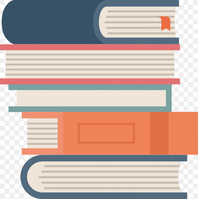 Stack Of Books Books, PNG, 2986x3000px, Stack Of Books, Books, Geometry, Line, Logo Download Free