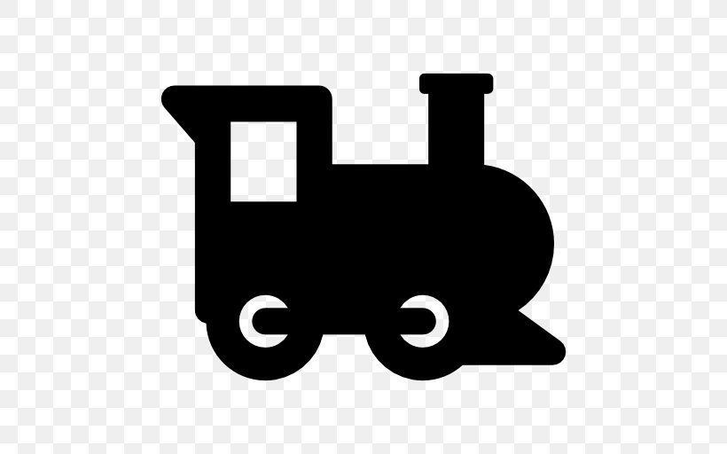 Train Rail Transport Locomotive Clip Art, PNG, 512x512px, Train, Black, Black And White, Locomotive, Logo Download Free