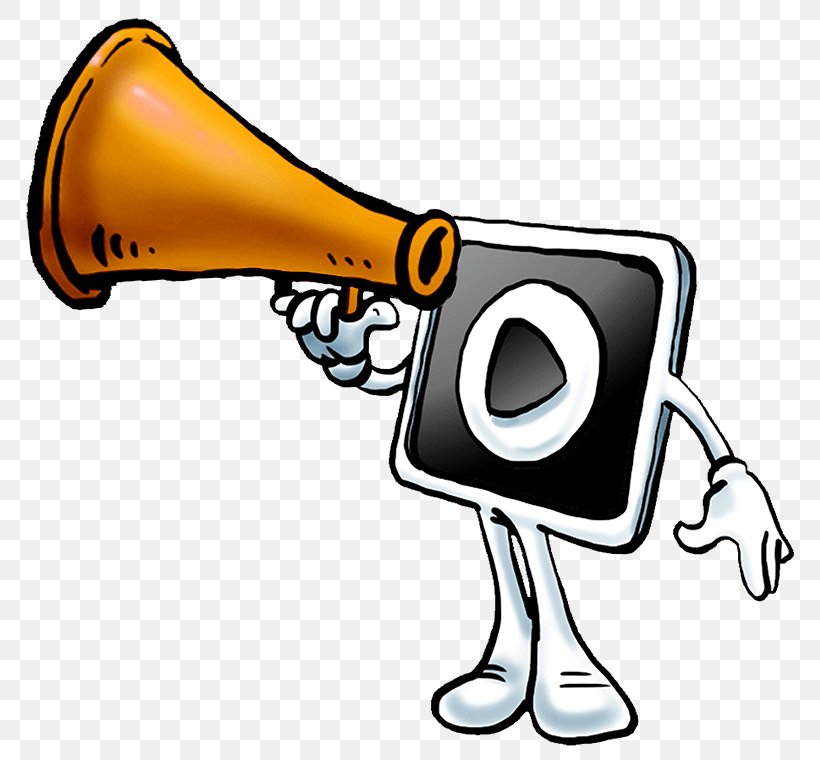 Megaphone Cartoon Loudspeaker Mellophone Bugle, PNG, 800x760px, Megaphone, Brass Instrument, Bugle, Cartoon, Loudspeaker Download Free