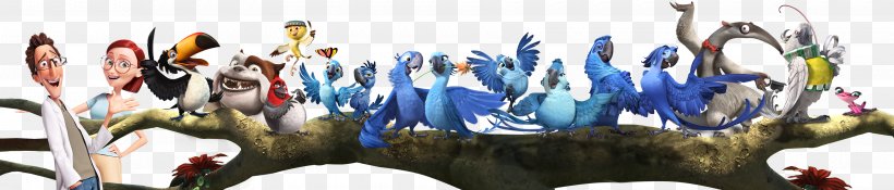 Angry Birds Rio Jewel Blu Nigel Character, PNG, 3560x764px, 4k Resolution, Angry Birds Rio, Blu, Character, Cinema Download Free