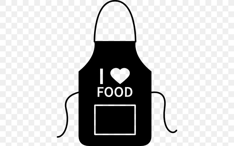 Clothing Apron Food Kitchen Textile, PNG, 512x512px, Clothing, Apartment, Apron, Black, Black And White Download Free
