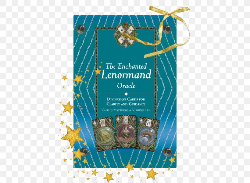 The Enchanted Lenormand Oracle: Divination Cards For Clarity And Guidance Tarot Playing Card Oracle Cards The Complete Lenormand Oracle Handbook: Reading The Language And Symbols Of The Cards, PNG, 438x600px, Tarot, Blue, Book, Enchanted Oracle, Lenormandkarten Download Free