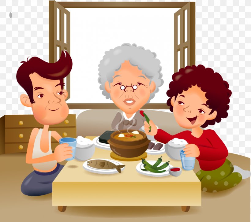 Vector Graphics Illustration Family Image Cartoon, PNG, 1065x944px, Family, Cartoon, Child, Communication, Conversation Download Free